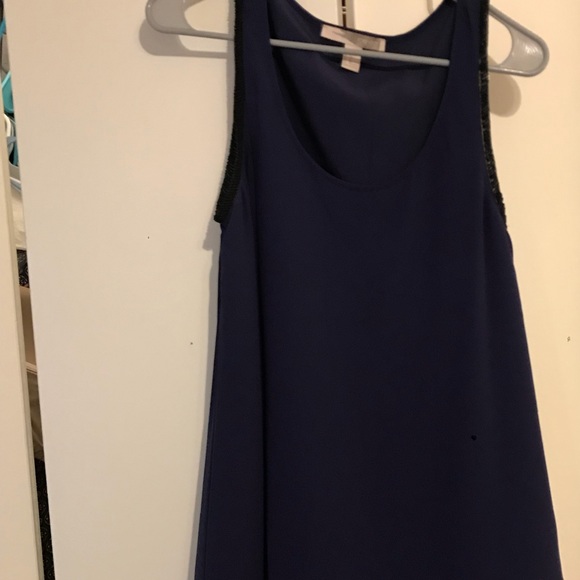 Purple chiffon dress - Picture 2 of 2